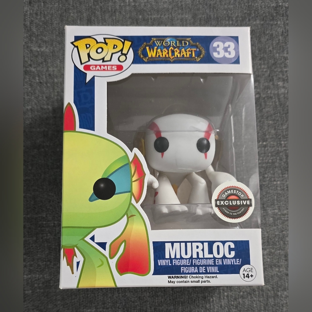 World of Warcraft White Murloc Gamestop Exclusive Funko Pop #33